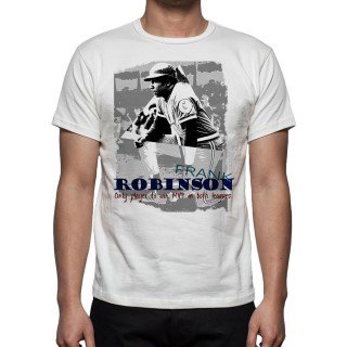 Men T-Shirt Popular Baseball Player Frank Robinson