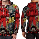 Akira  Large  Rare Anime Neo Tokyo 90s Movie HOODIE MEN