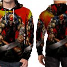 Death Punk Band Baseball Stick HOODIE MEN