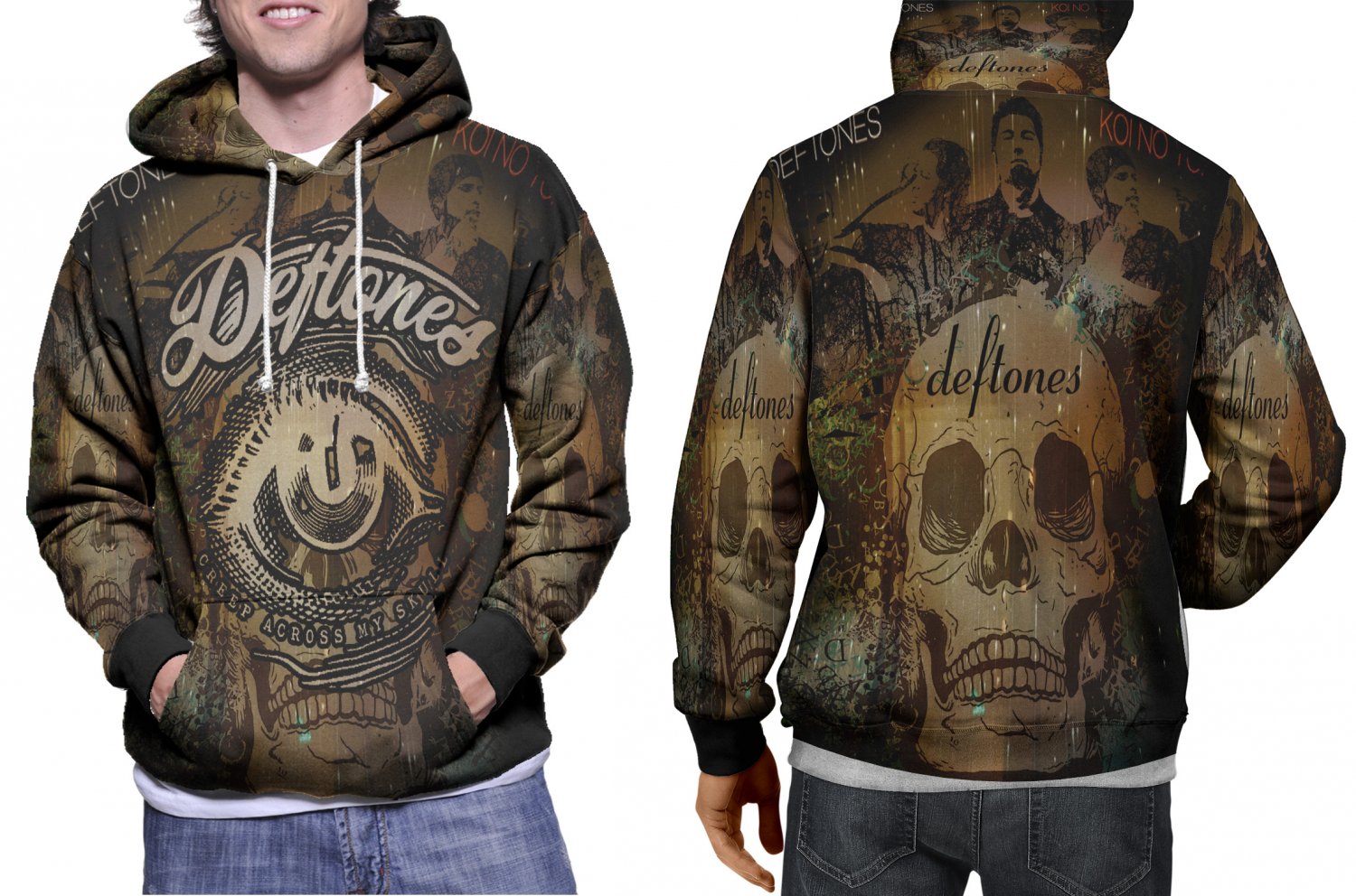 hoodie men's Deftone