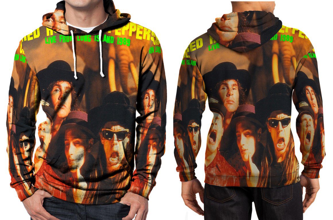 Red Hot Chili Peppers Live From Long Island Hoodie Men