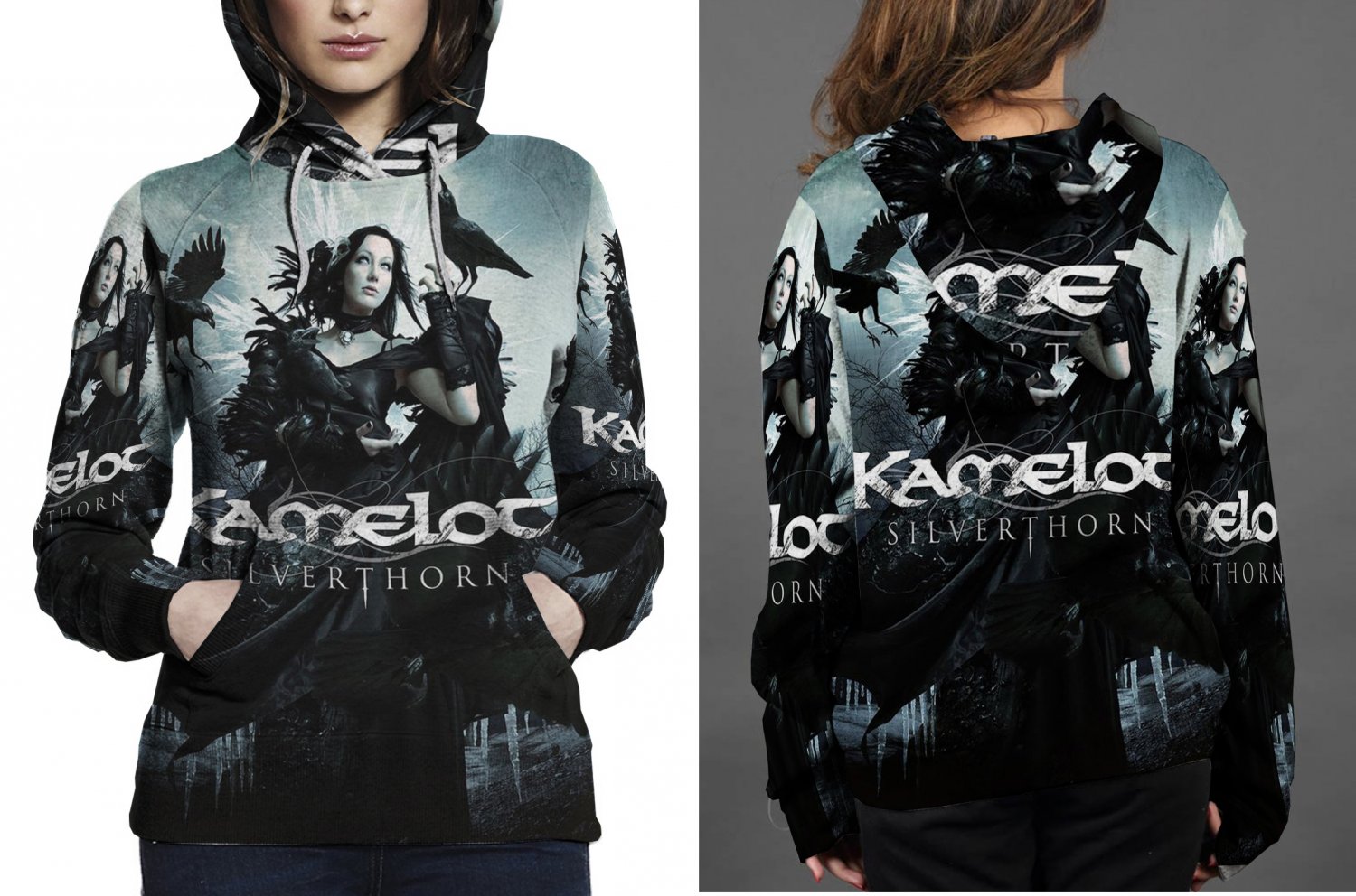 Kamelot Silver Thorn Hoodie Women's