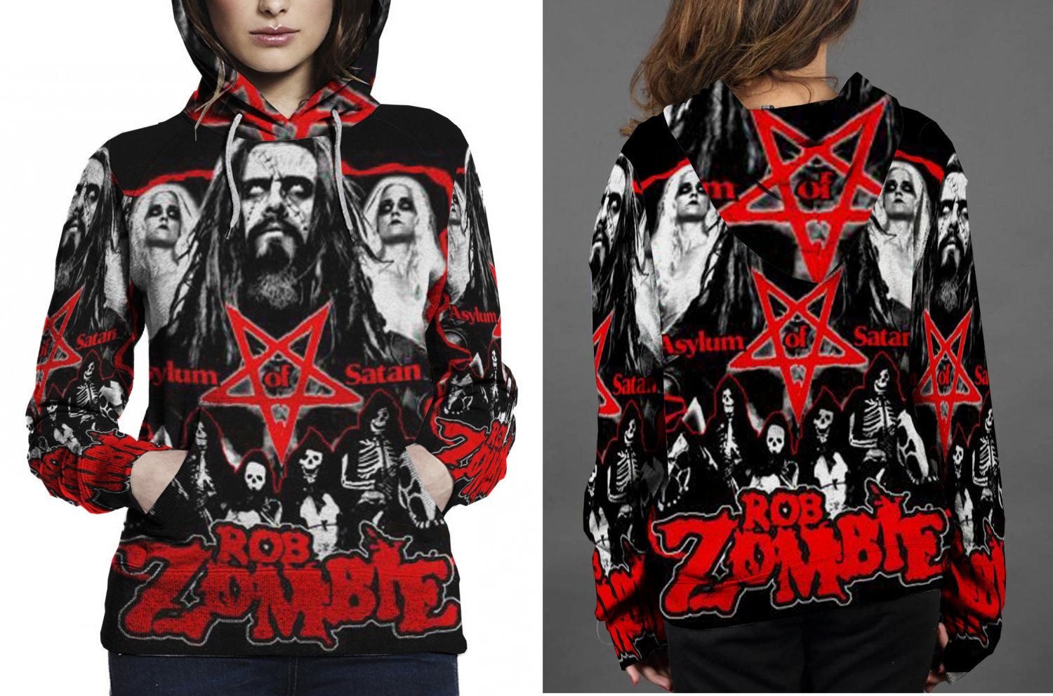 Rob Zombie Hoodie Women's