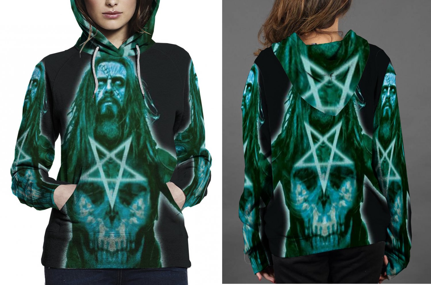 Rob Zombie The Greates Metal Hoodie Women's