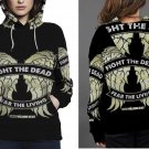 Walking Dead Fight Dead Hoodie Women's
