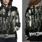 White Zombie Band Hoodie Women's