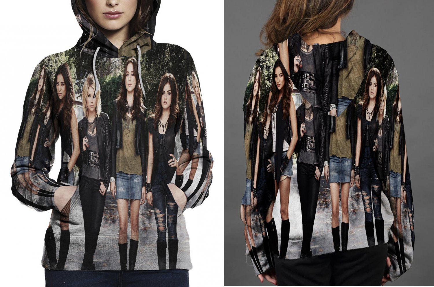 Pretty Little Liars Wallpapers HD quality Hoodie Women's