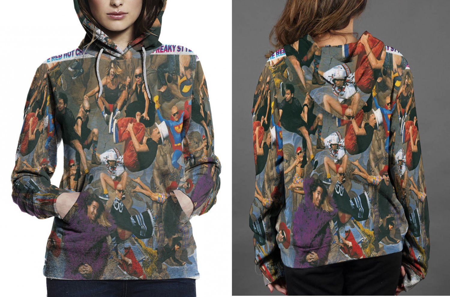 red hot chili pepper freaky styley Hoodie Women's