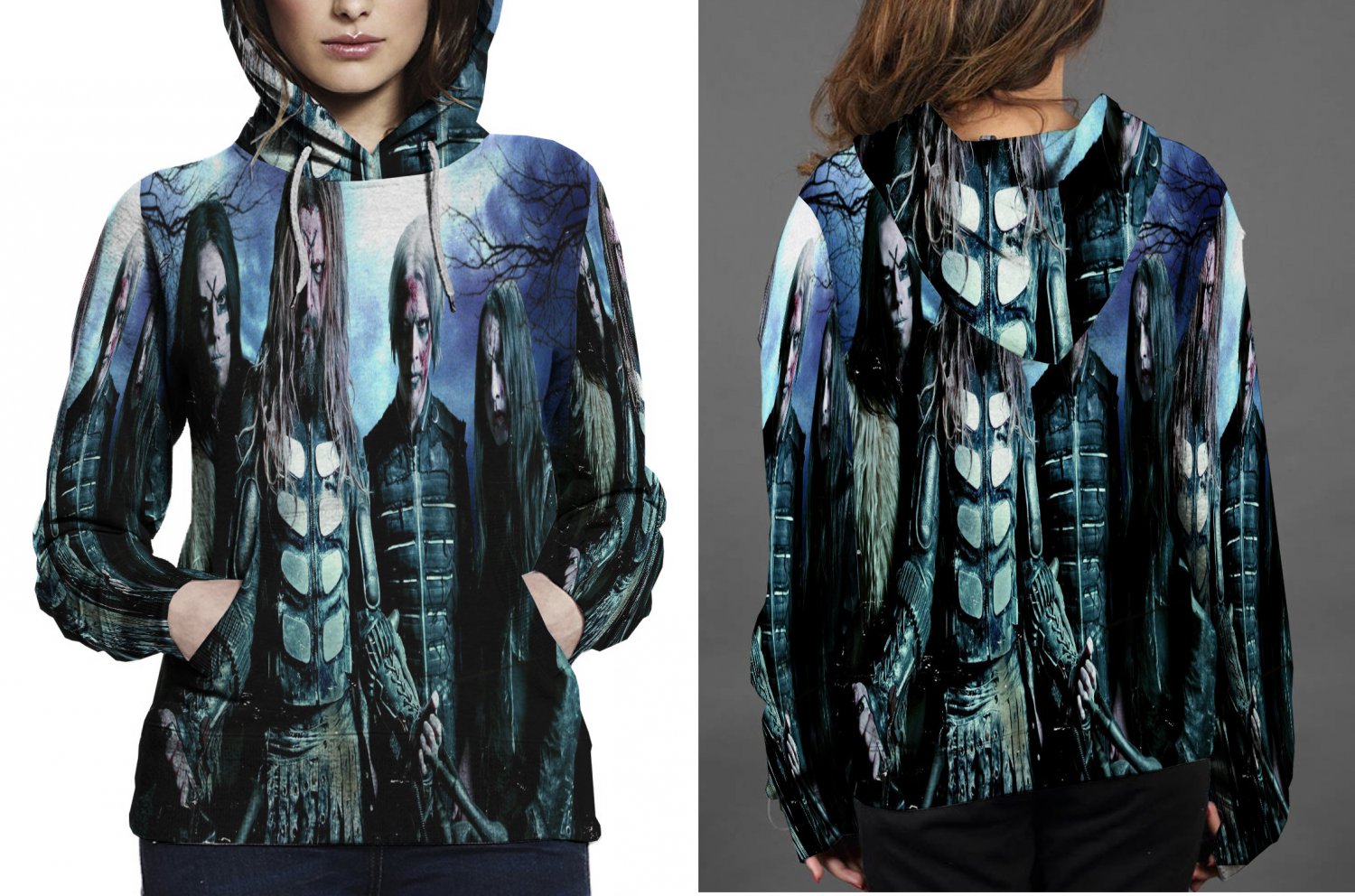Rob Zombie band image Hoodie Women's