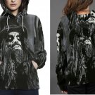 ROB ZOMBIE pencil art Hoodie Women's