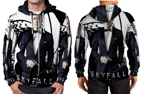 JAMES BOND 007 skyfall Hoodie Men