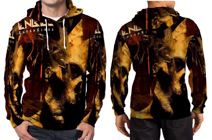 Engel Raven King When The Earth Burns Album Cover Hoodie Fullprint For  Men