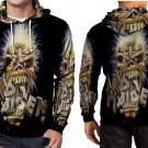 Iron12 M4iden34 Skull Image Hoodie Fullprint For  Men