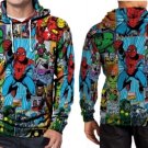 Movie Cartoon Comic  S-3 XL  Avenger  Comic Hoodie Fullprint Men