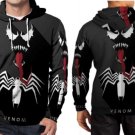 Movie Cartoon Comic  S-3 XL  Venom 2018 Hoodie Fullprint Men