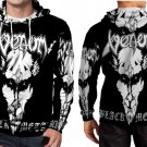 Movie Cartoon Comic  S-3 XL  Venom Heavy Metal Rock Hoodie Fullprint Men