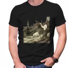 Gildan High Quality Short tee  burzum T shirt Men Black
