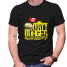 Gildan High Quality Short tee  dirty burger T shirt Men Black