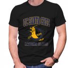Gildan High Quality Short tee  UC SANTA CRUZ T shirt Men Black