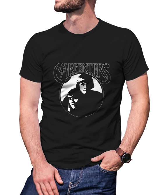 Gildan High Quality Short tee  THE CARPENTERS T shirt Men Black