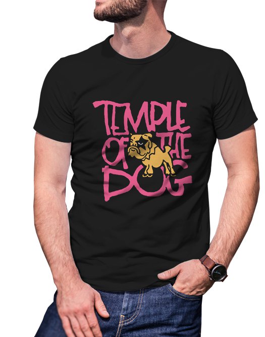Gildan High Quality Short tee  temple of the dog T shirt Men Black