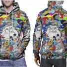 Cartoon Movie Compilation Stickerbomb 3D Printed Hoodie Men Women Pullover S-3XL
