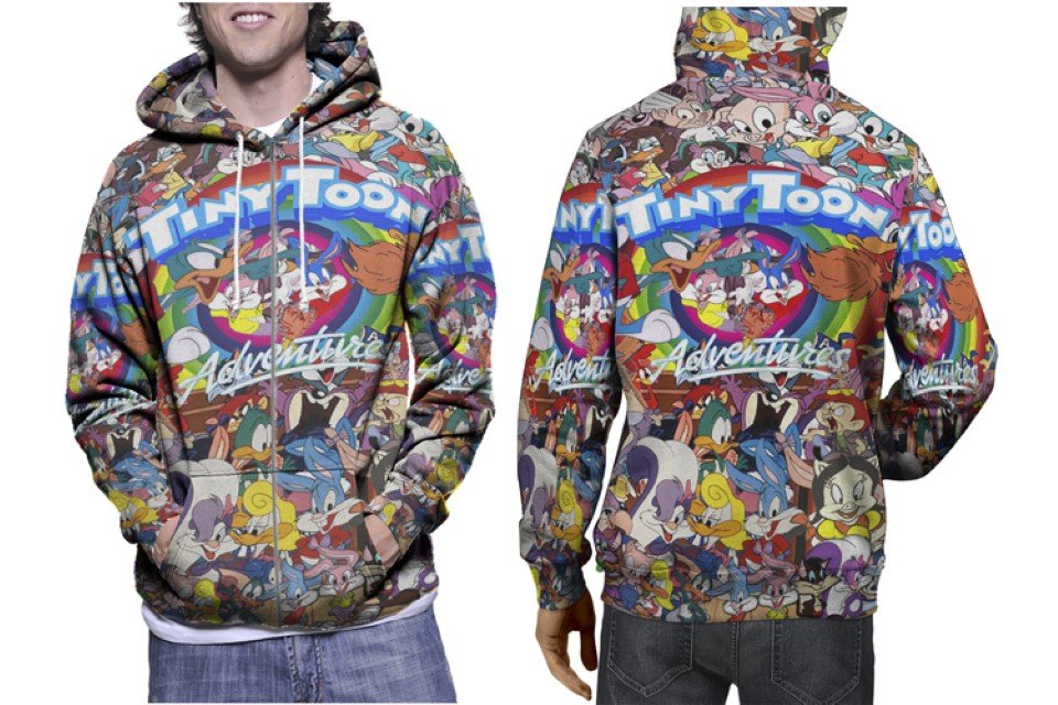 Cartoon Character Mashup 3D Printed Hoodie Men Women Pullover S-3XL
