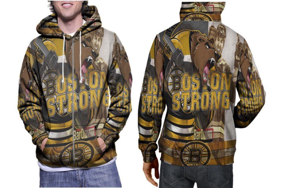 Boston Strong City Pride 3D Printed Hoodie Men Women Pullover S-3XL