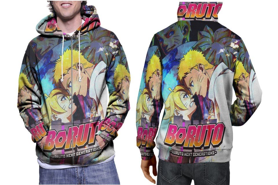 Boruto Anime Naruto Next Gen 2 3D Printed Hoodie Men Women Pullover S-3XL
