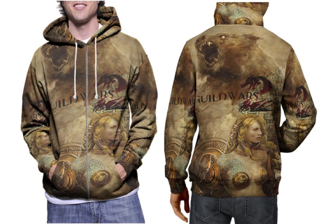 Guild War Premium Hoodie | Unisex 3D Print Sweatshirt | S-3XL
