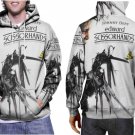 HALLOWEEN MONSTER EDWARD SCISSORHANDS Premium Hoodie | Unisex 3D Print Sweatshirt | S-3XL
