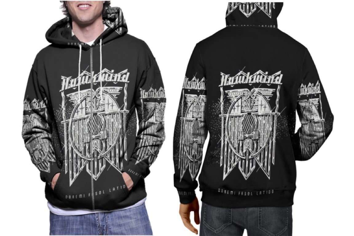 Hawkwind Prog Premium Hoodie | Unisex 3D Print Sweatshirt | S-3XL