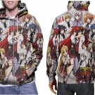 High School DxD Japanese Premium Hoodie | Unisex 3D Print Sweatshirt | S-3XL