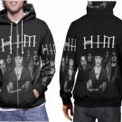 HIM ROCK BAND Premium Hoodie | Unisex 3D Print Sweatshirt | S-3XL