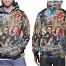 Initial D Japanese Manga Premium Hoodie | Unisex 3D Print Sweatshirt | S-3XL