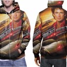 KITT Knight Rider David Hasselhoff Season 2 - Premium 3D Hoodie | Soft Pullover | Unisex S-3XL