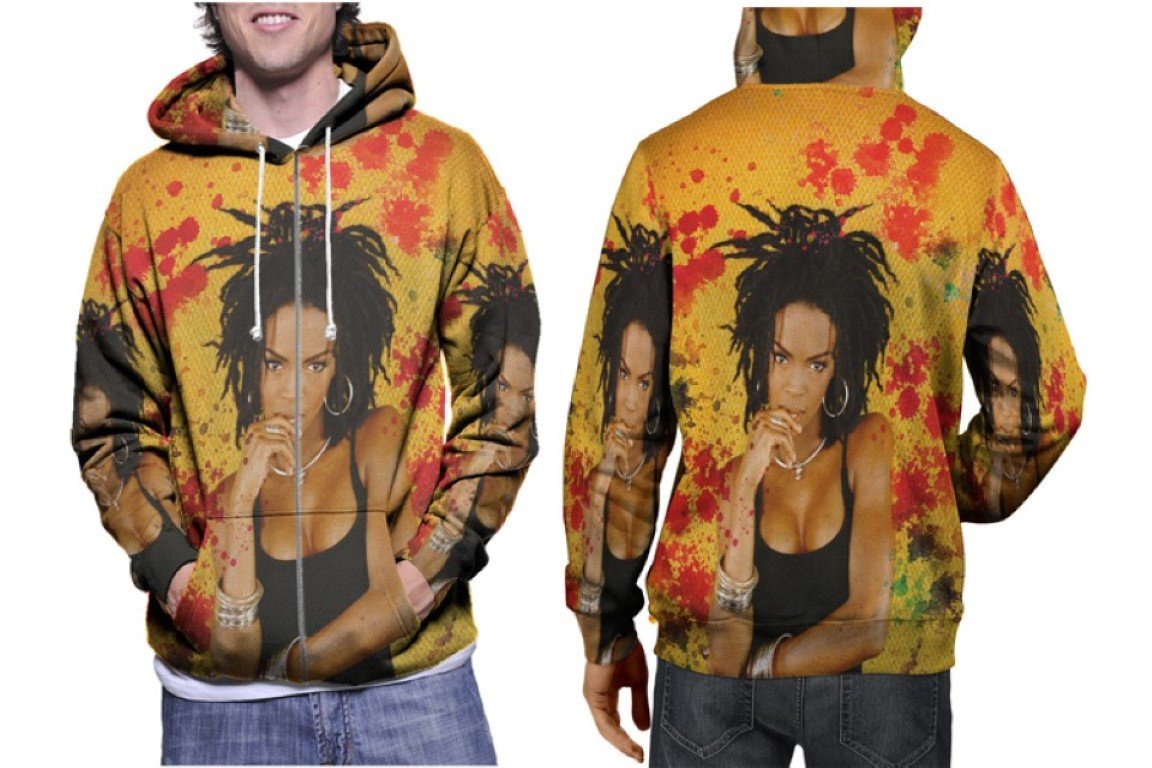 Lauryn Hill - Premium 3D Hoodie | Soft Pullover | Unisex S-3XL