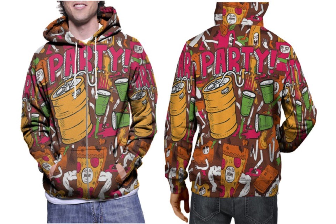 Let s Party - Premium 3D Hoodie | Soft Pullover | Unisex S-3XL