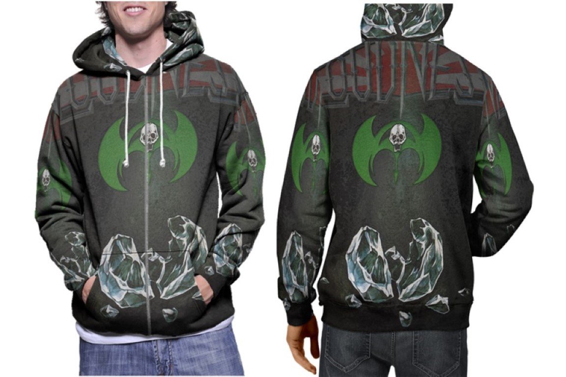 LOUDNESS DEVIL SOLDIER Metal Japan - Premium 3D Hoodie | Soft Pullover | Unisex S-3XL