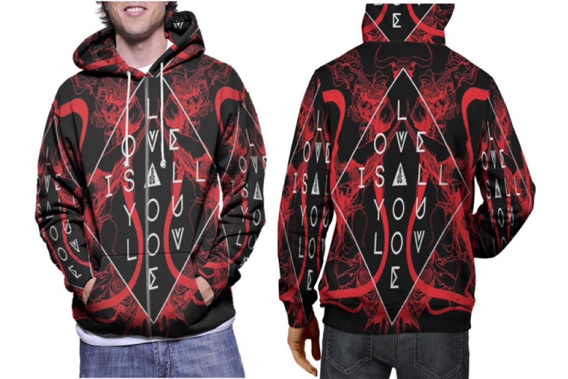 Love Is All You Love - Premium 3D Hoodie | Soft Pullover | Unisex S-3XL