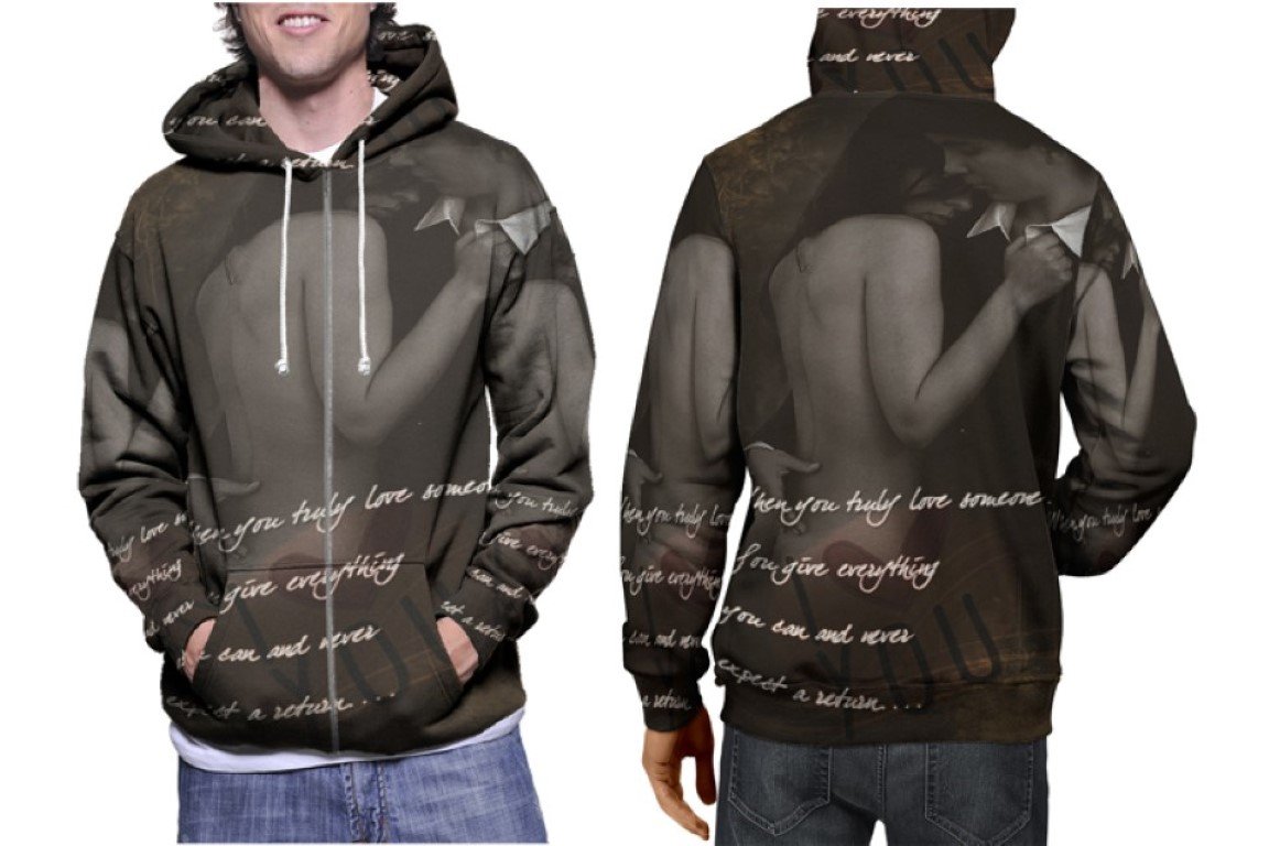 Love When You Trully Love Someone - Premium 3D Hoodie | Soft Pullover | Unisex S-3XL