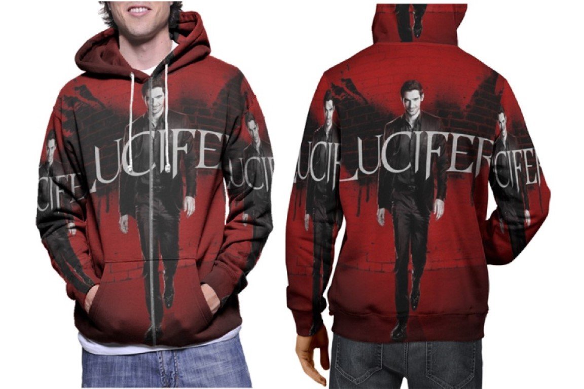 Lucifer - Premium 3D Hoodie | Soft Pullover | Unisex S-3XL