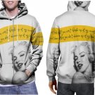 Lyric Quote Marilyn Monroe - Premium 3D Hoodie | Soft Pullover | Unisex S-3XL