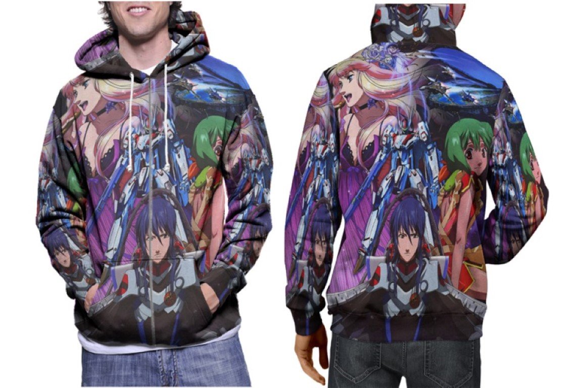 Macross Anime - Premium 3D Hoodie | Soft Pullover | Unisex S-3XL