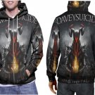 MADE FROM FIRE Davey Suicide - Premium 3D Hoodie | Soft Pullover | Unisex S-3XL