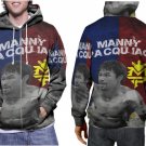Manny Pacquiao Pac Man Boxing Champion Philippines World Champ - Premium 3D Hoodie | Soft Pullover |
