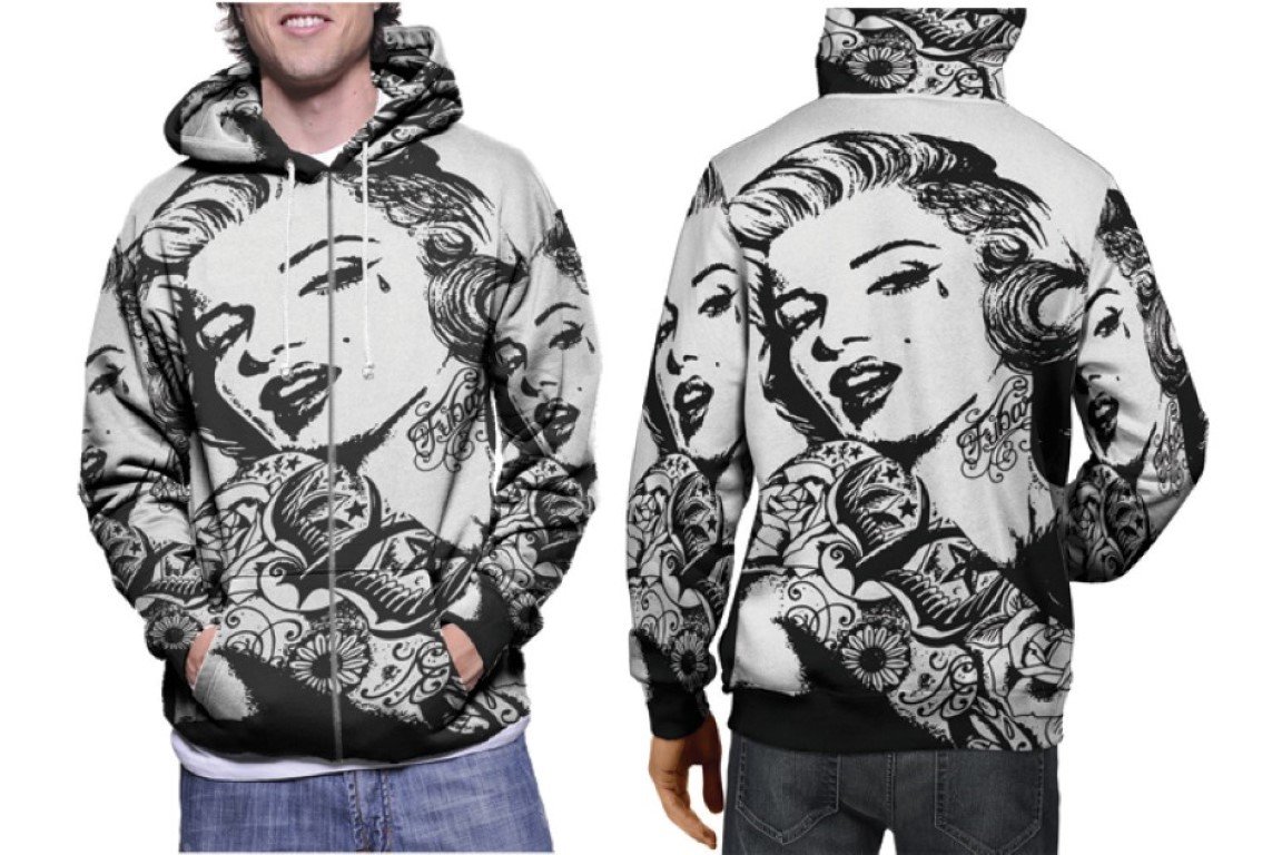 Marilyn Monroe - Premium 3D Hoodie | Soft Pullover | Unisex S-3XL