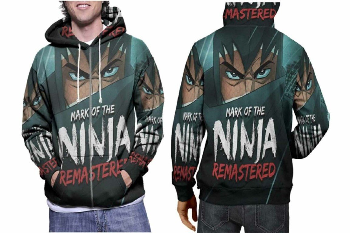Mark Of Ninja Games - Premium 3D Hoodie | Soft Pullover | Unisex S-3XL