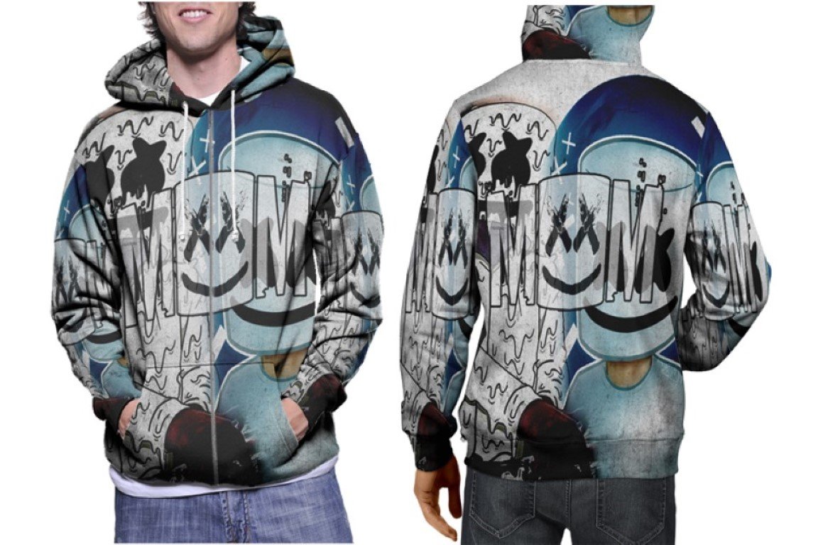 Marshmello - Premium 3D Hoodie | Soft Pullover | Unisex S-3XL