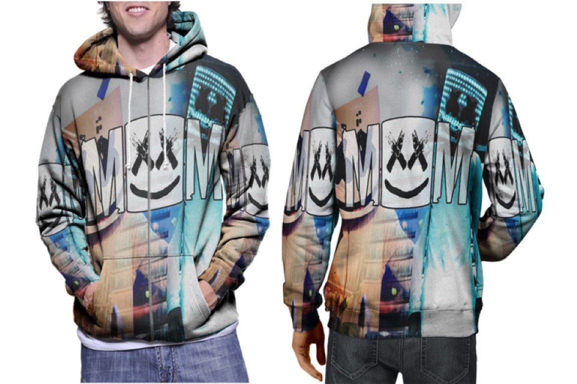 Marshmello New - Premium 3D Hoodie | Soft Pullover | Unisex S-3XL